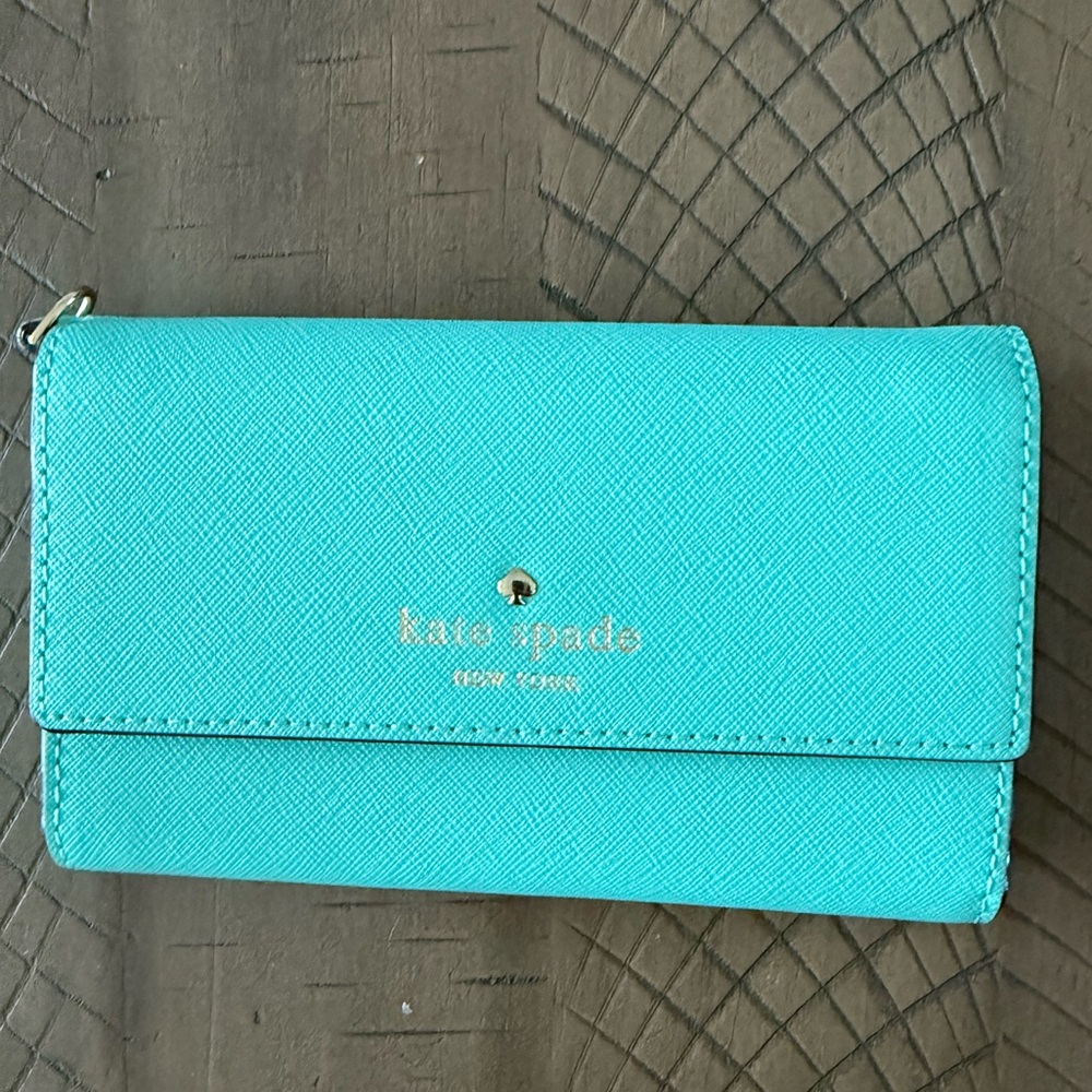 Kate Spade Aqua Blue Wallet